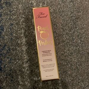 Too faced peach perfection foundation in golden beige NWT